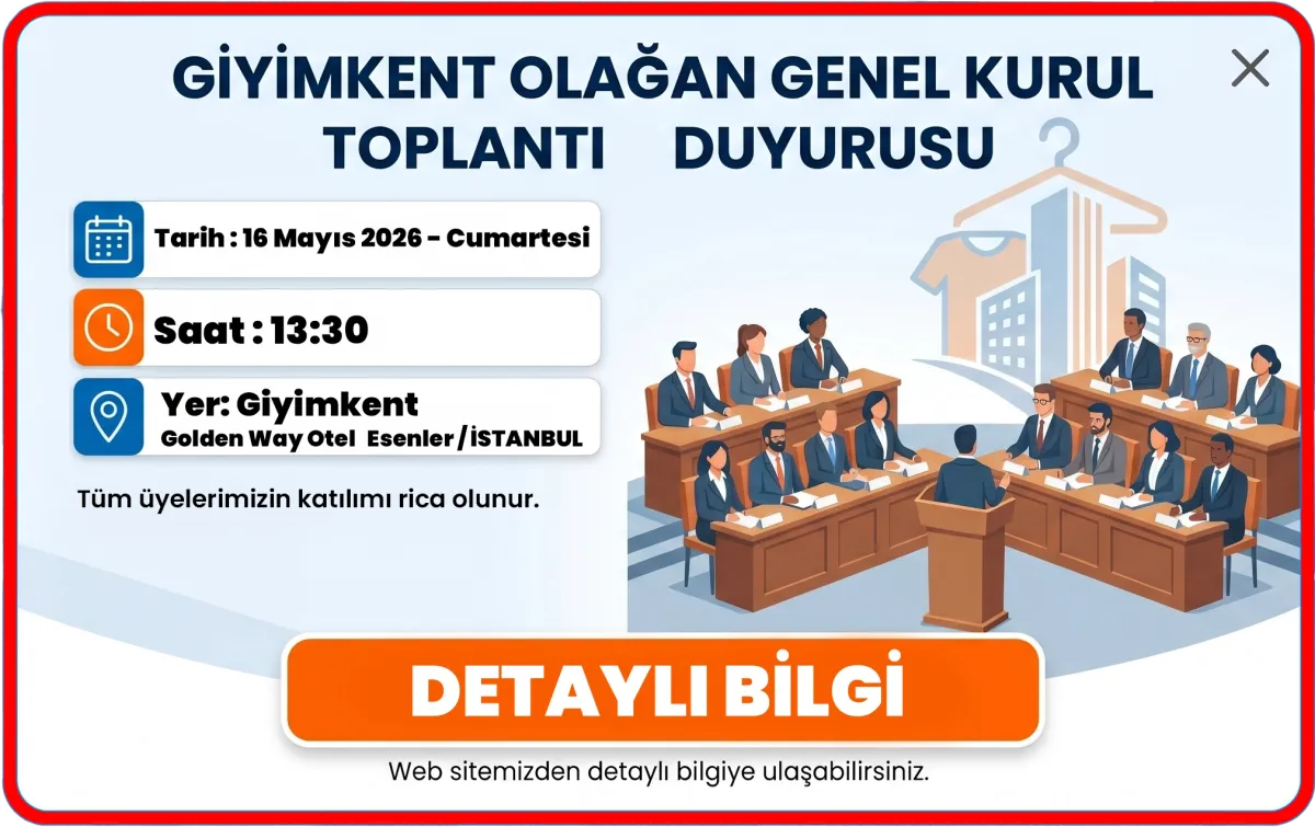 Giyimkent Genel Kurul Duyurusu